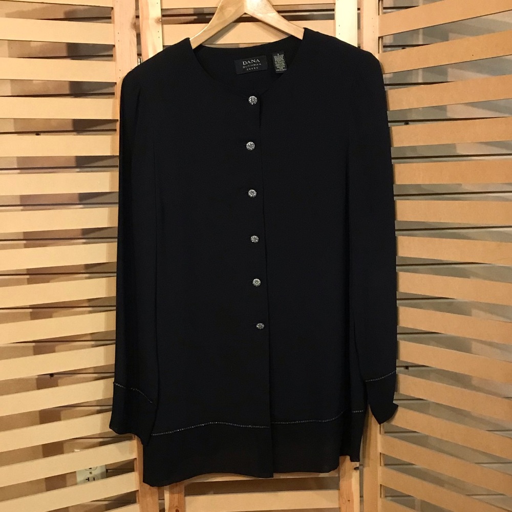 Dana Buchman LS blouse